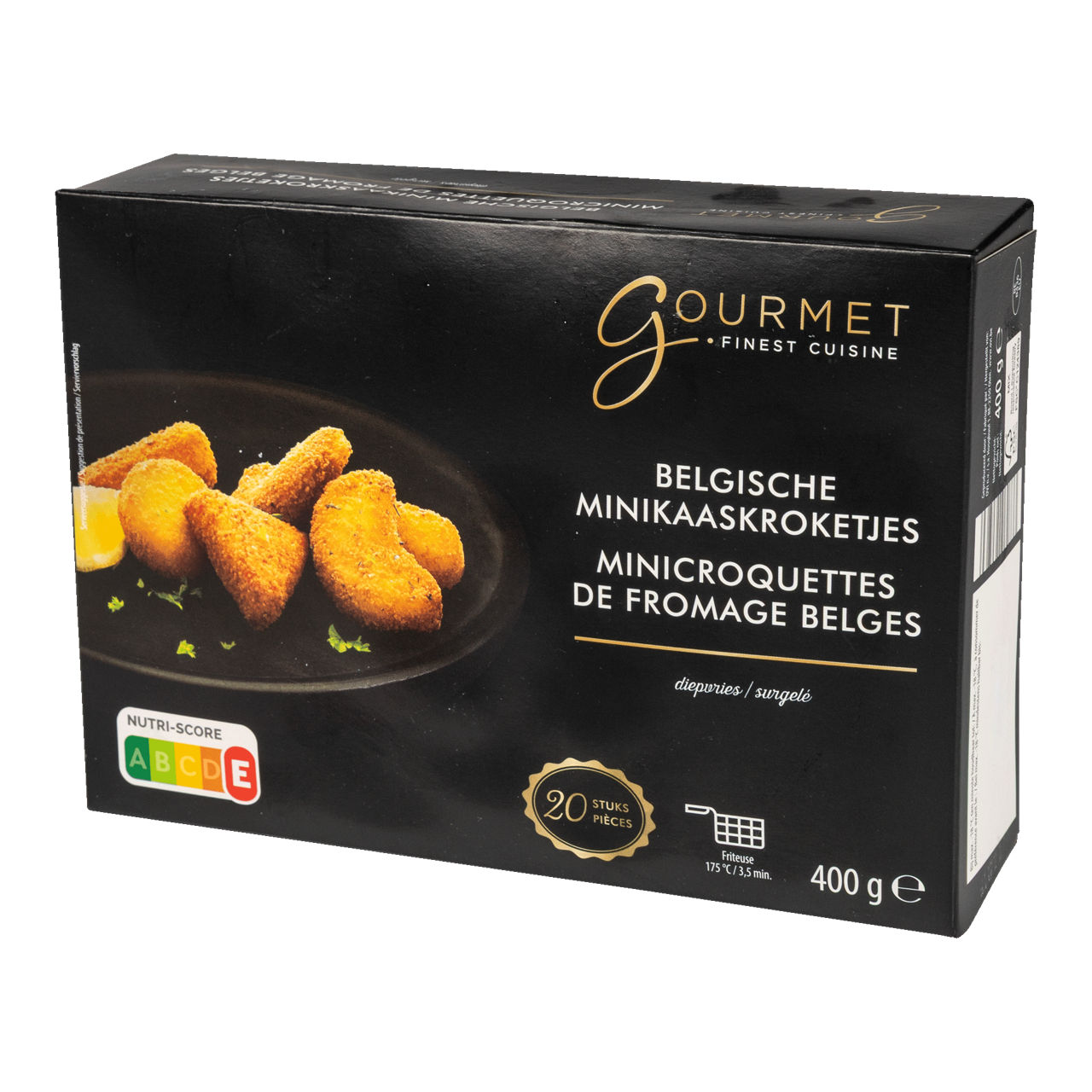 GOURMET FINEST CUISINE Minikaaskroketten, 20 st. (400 g)