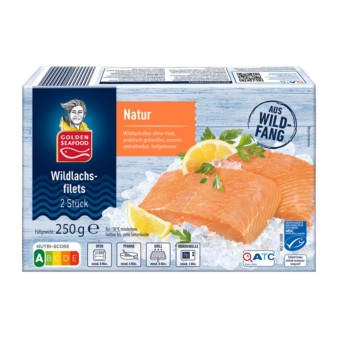 Wildlachsfilets