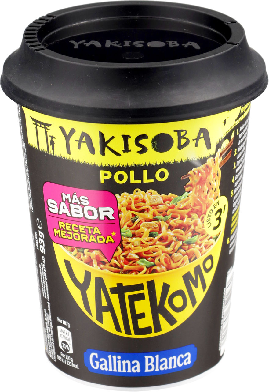 Fideos orientales sabor pollo 93 g