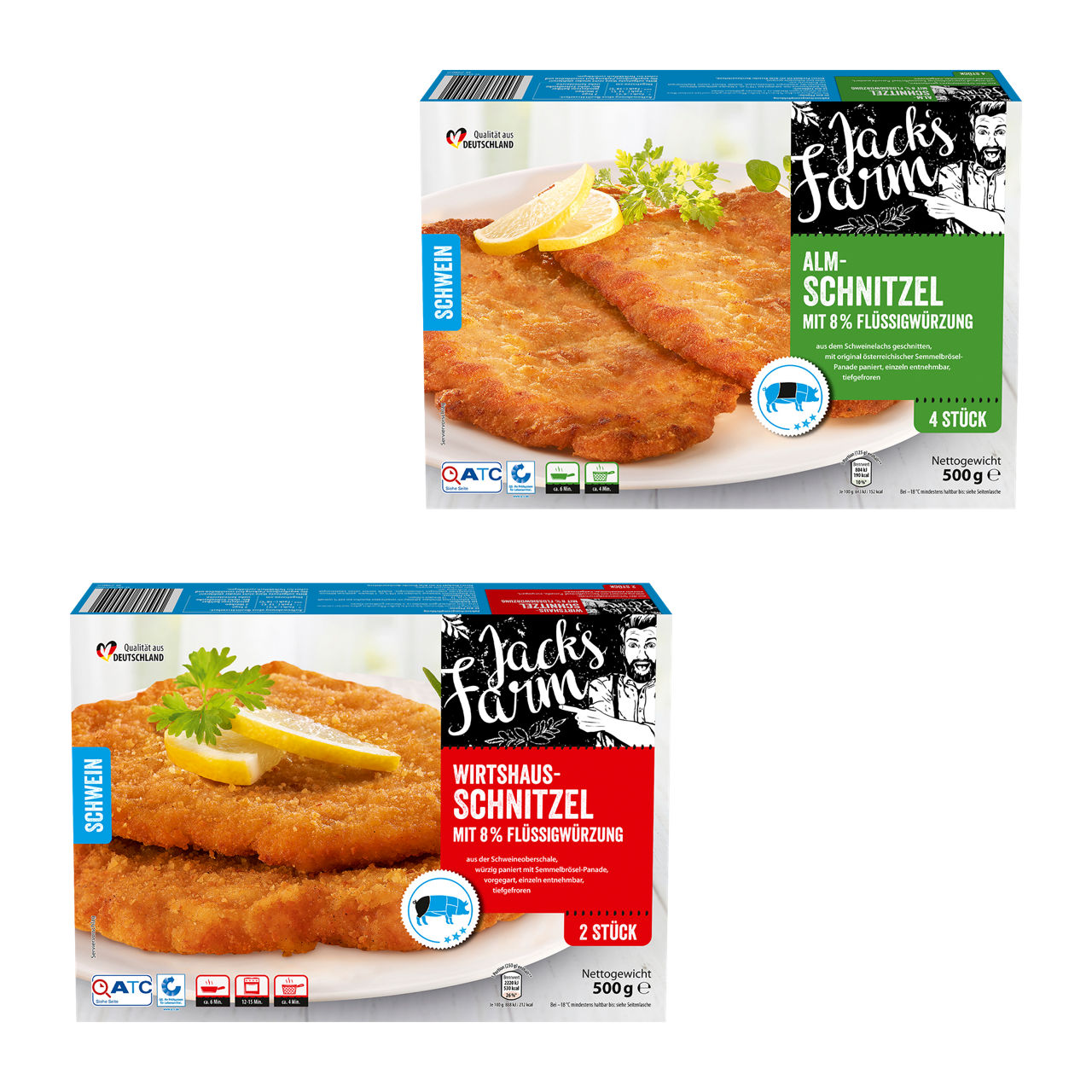 Schnitzel-Sortiment