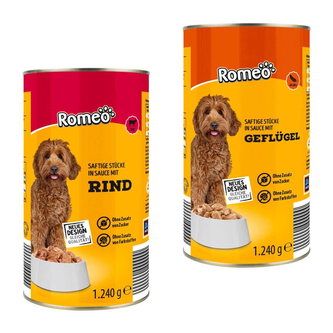 ROMEO Hundefutter  Eigenmarke von ALDI Nord