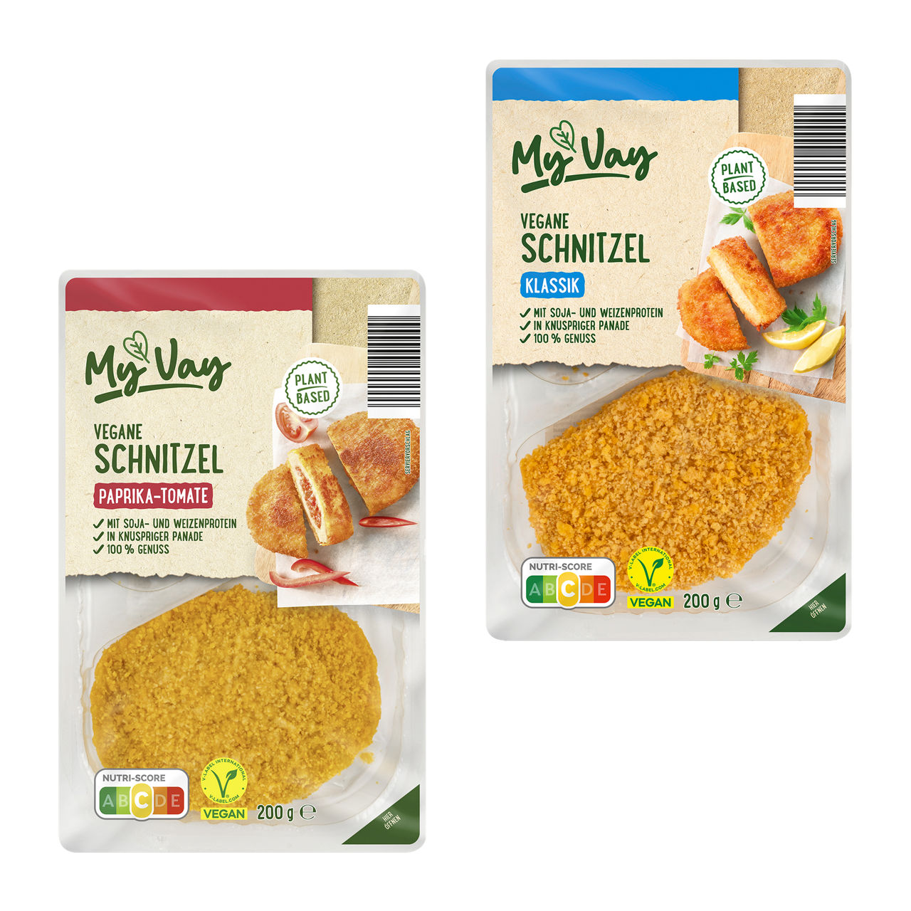 Vegane Schnitzel