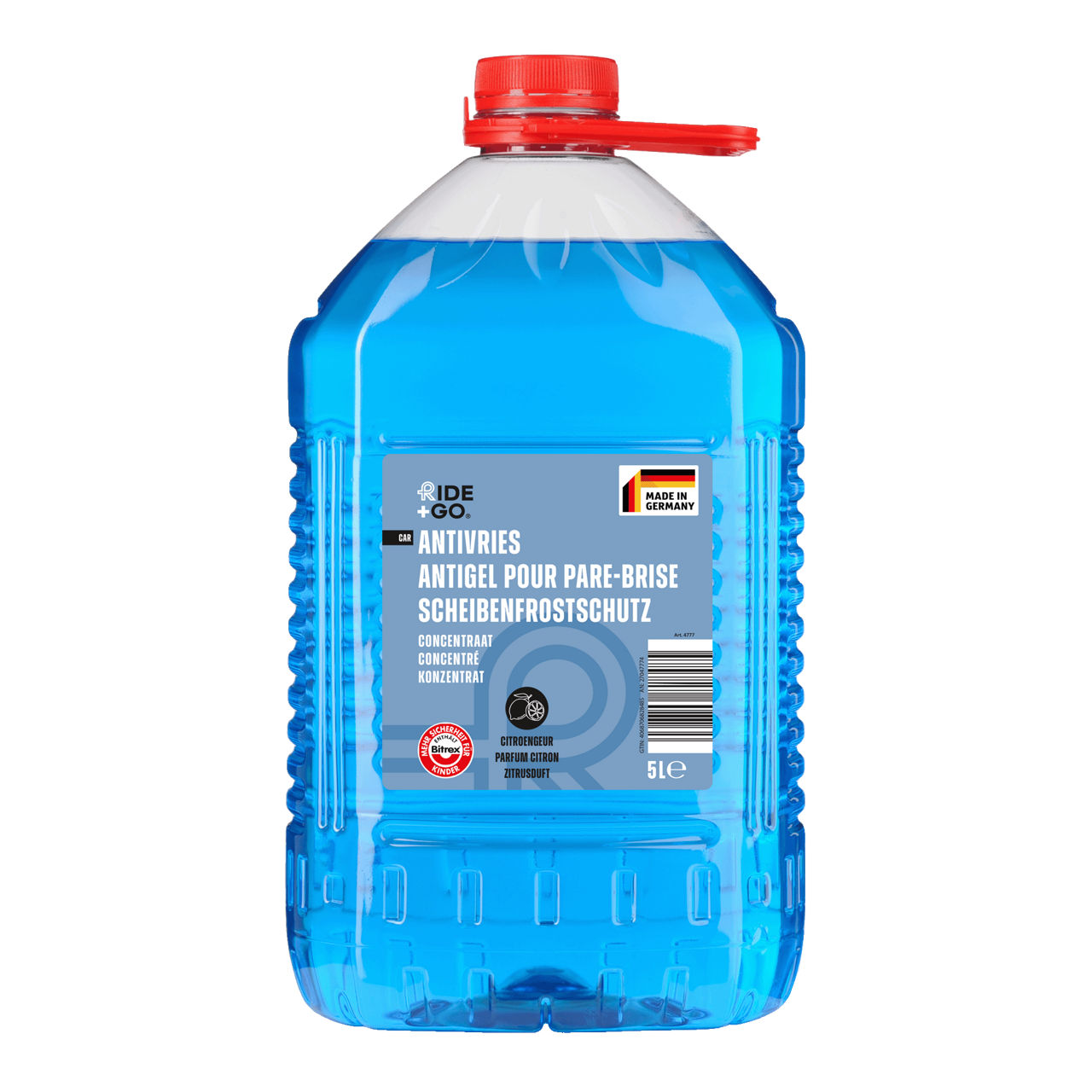 RIDE+GO Ruitensproeiervloeistof antivries (5 l)