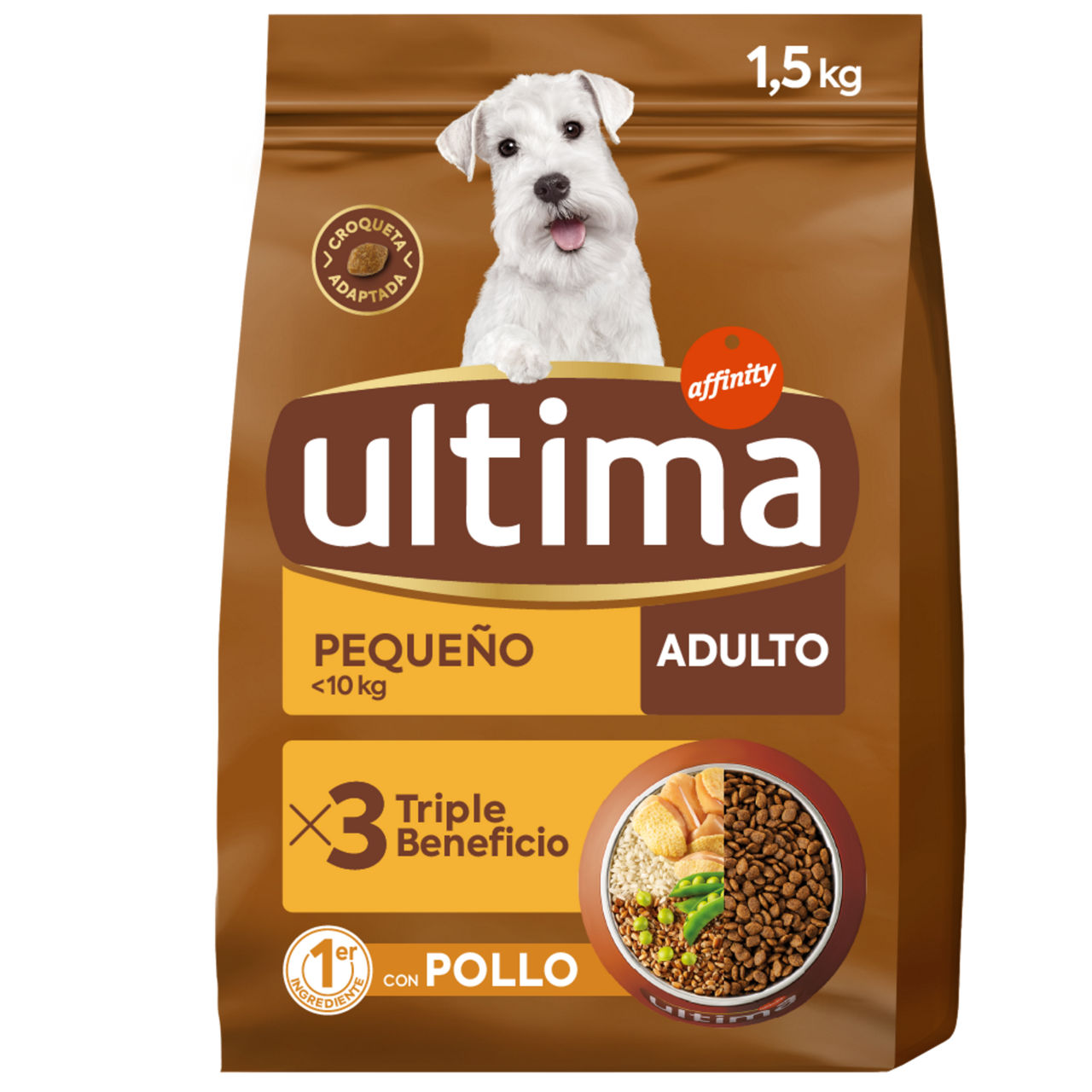 Pienso para perros mini 1,5 kg