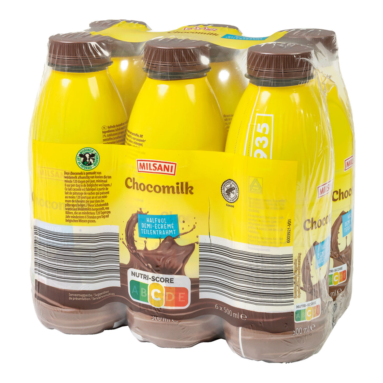 MILSANI® Halfvolle chocolademelk, 6 st.