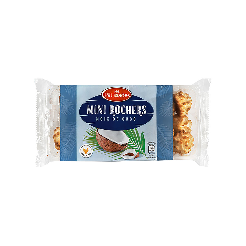 LES PÂTISSADES® MINI ROCHERS NOIX DE COCO MINI ROCHERS NOIX DE COCO
