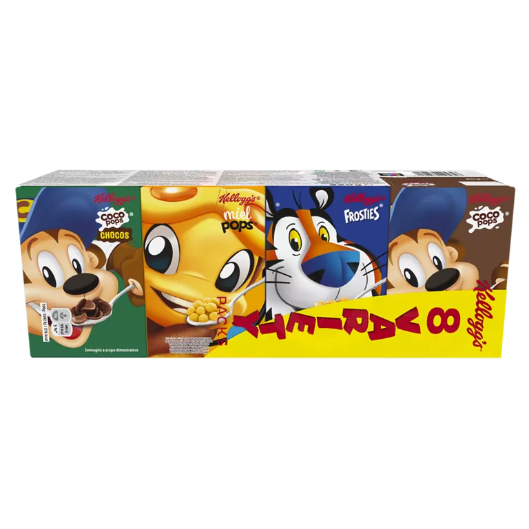 KELLOGG'S® 8 MINI PACKS DE CÉRÉALES
