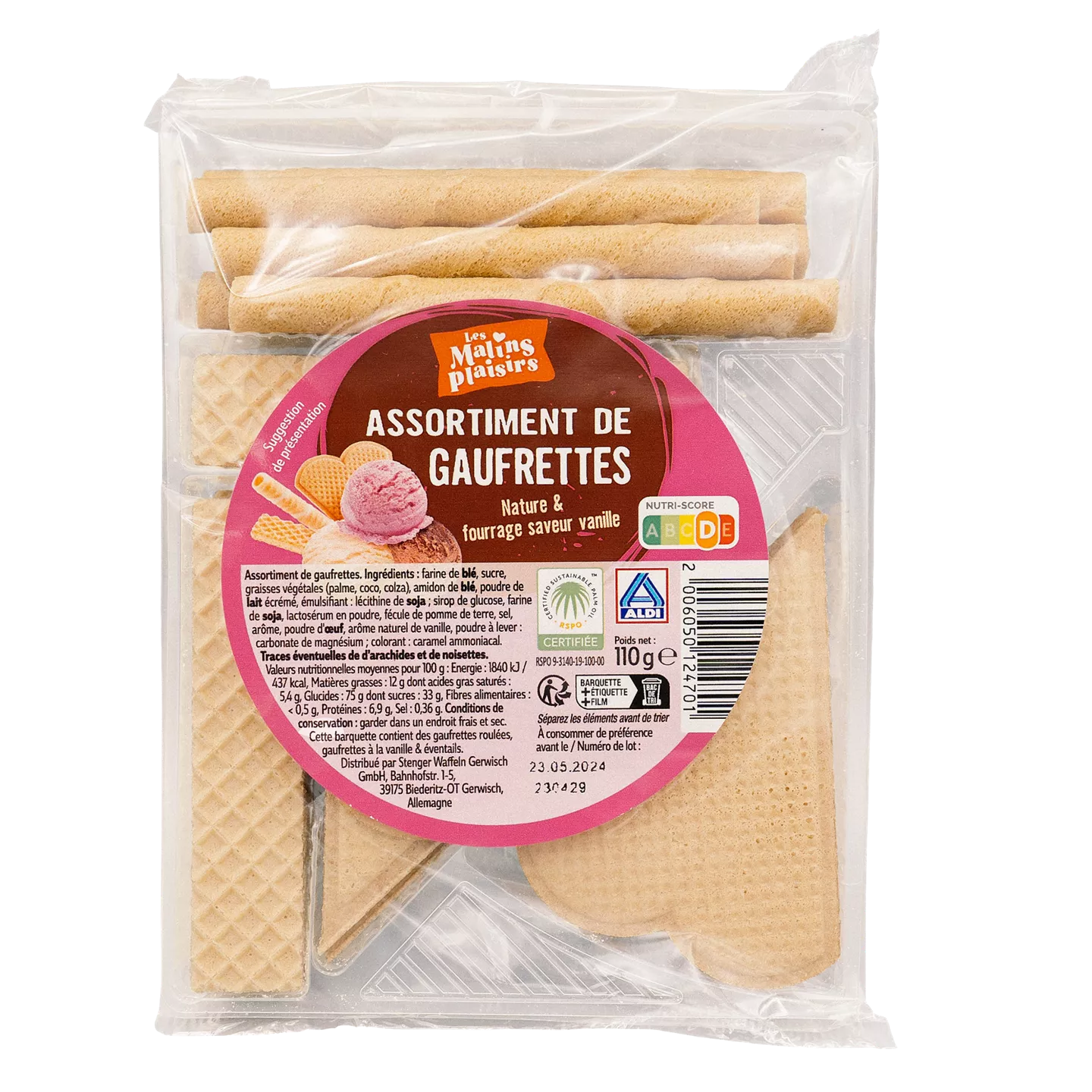 LES MALINS PLAISIRS® ASSORTIMENT DE GAUFRETTES