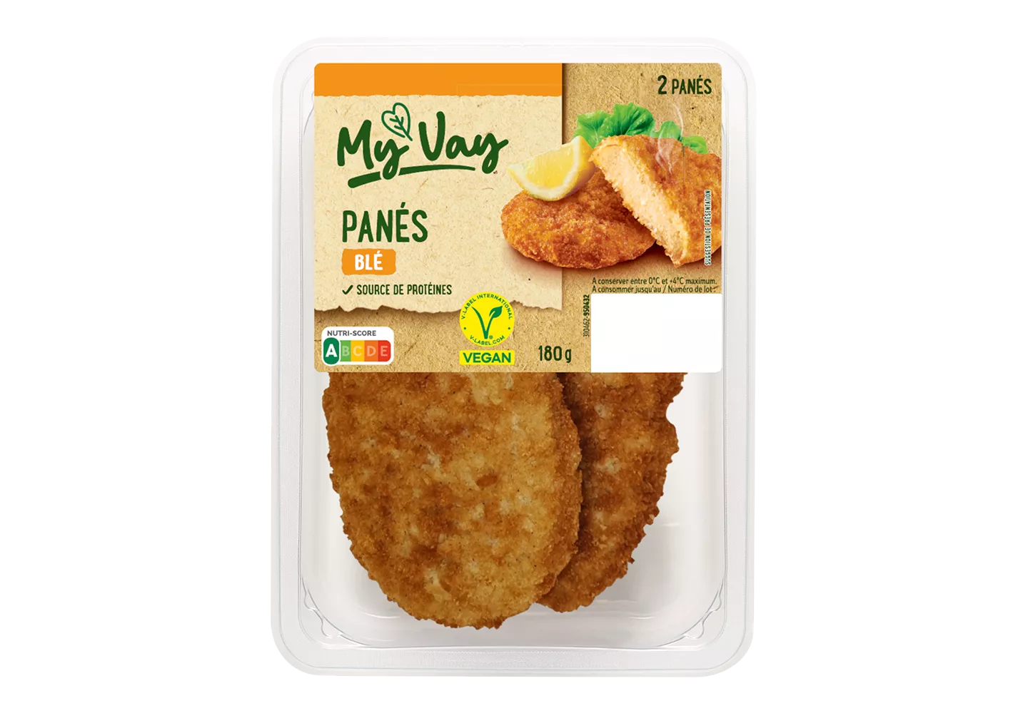 MY VAY® HACHÉS SOJA BLÉ / PANÉS BLÉ HACHÉS SOJA BLÉ / PANÉS BLÉ