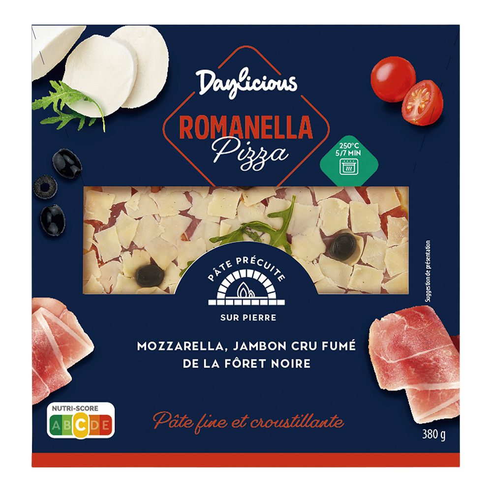 DAYLICIOUS® PIZZA ROMANELLA PIZZA ROMANELLA