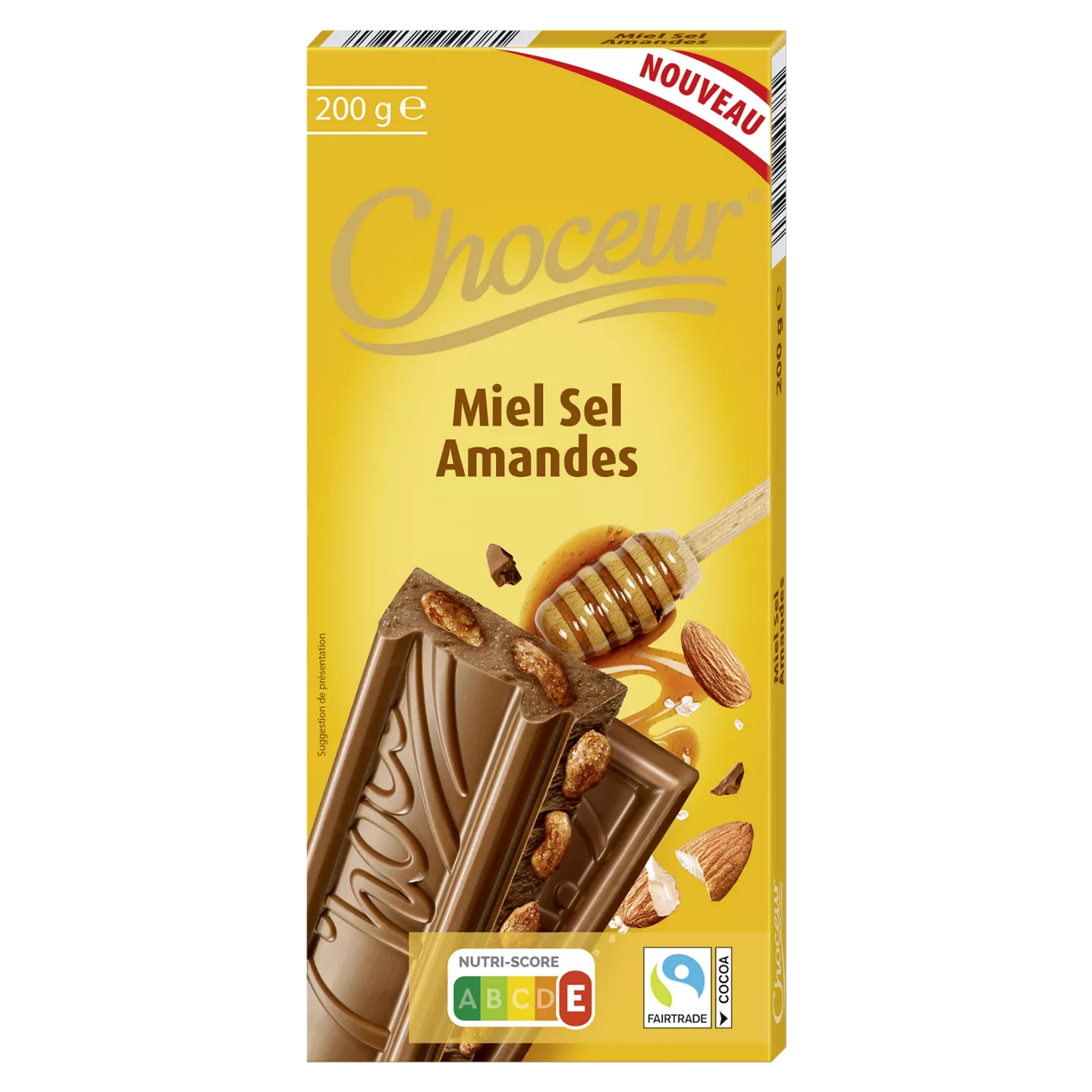 CHOCEUR® TABLETTE GOURMANDE AU CHOCOLAT AU LAIT TABLETTE GOURMANDE AU ...