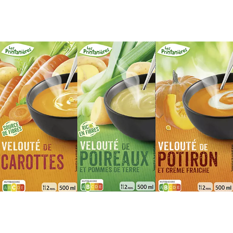 LES PRINTANIÈRES® ASSORTIMENT DE SOUPES