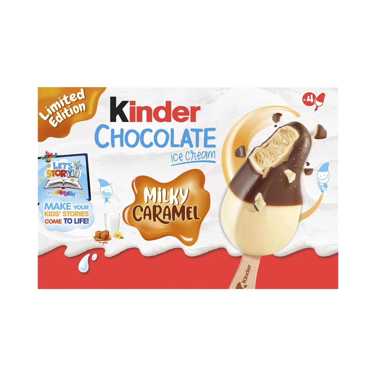 KINDER® 4 BÂTONNETS CHOCOLAT