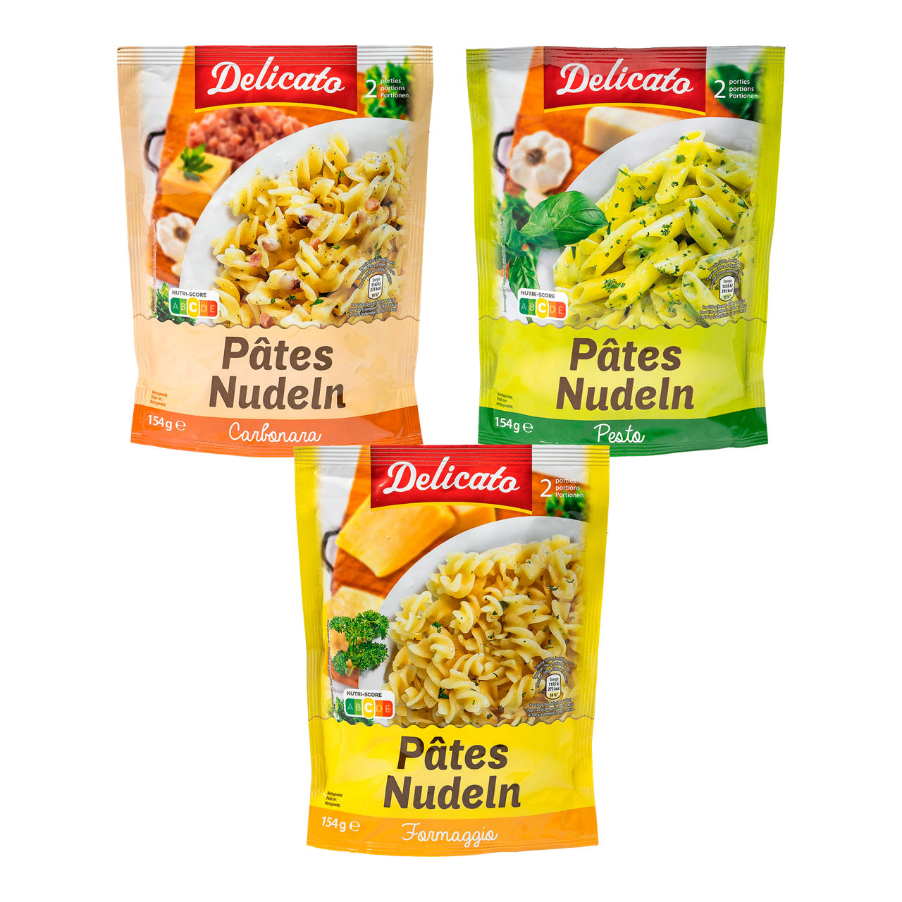 DELICATO Pastamaaltijd (4 x 154 g)