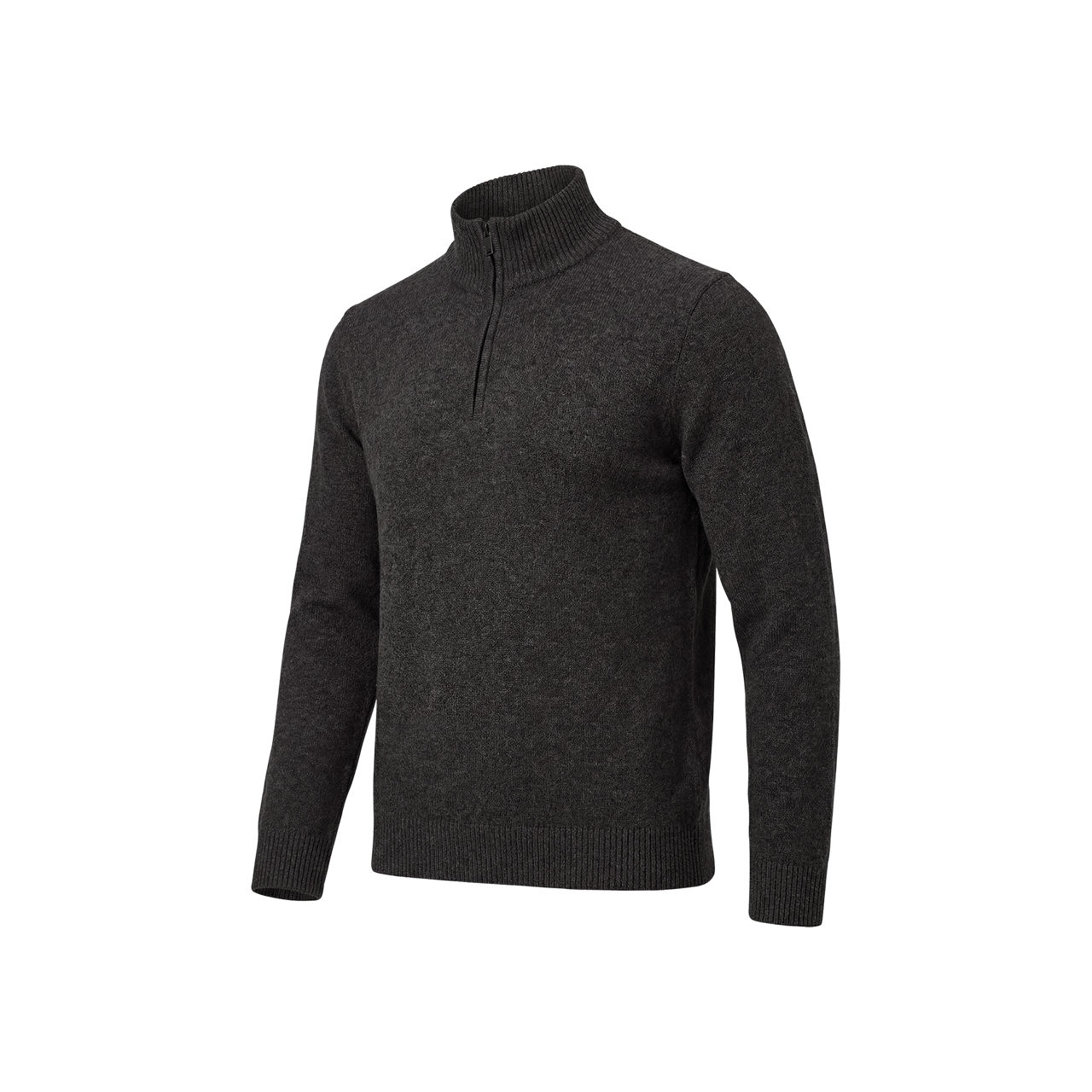 Sweter z półzamkiem męski