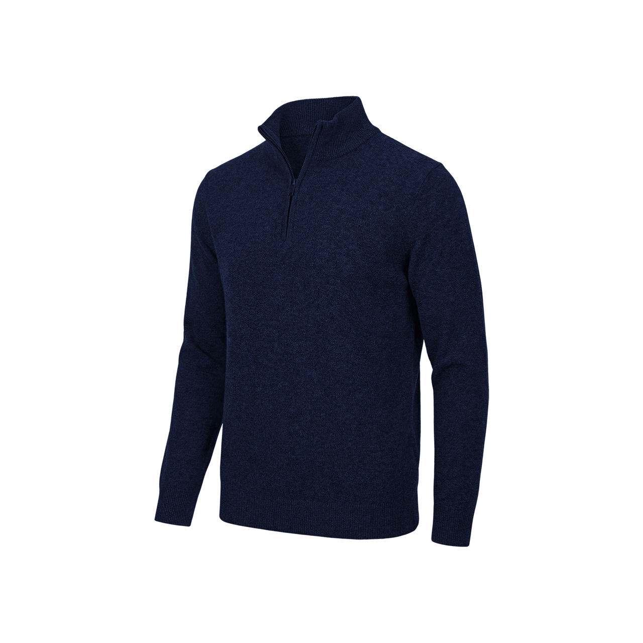 Sweter z półzamkiem męski