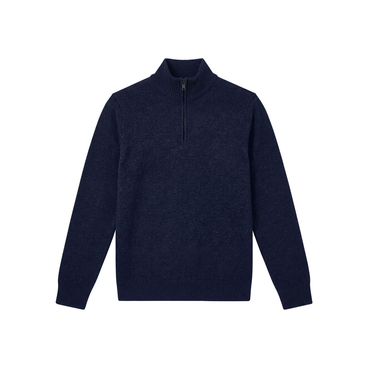 Sweter z półzamkiem męski