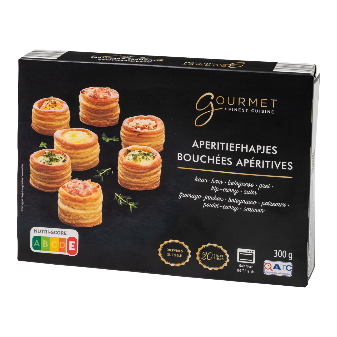 GOURMET FINEST CUISINE Aperitiefhapjes, 20 st. (300 g)