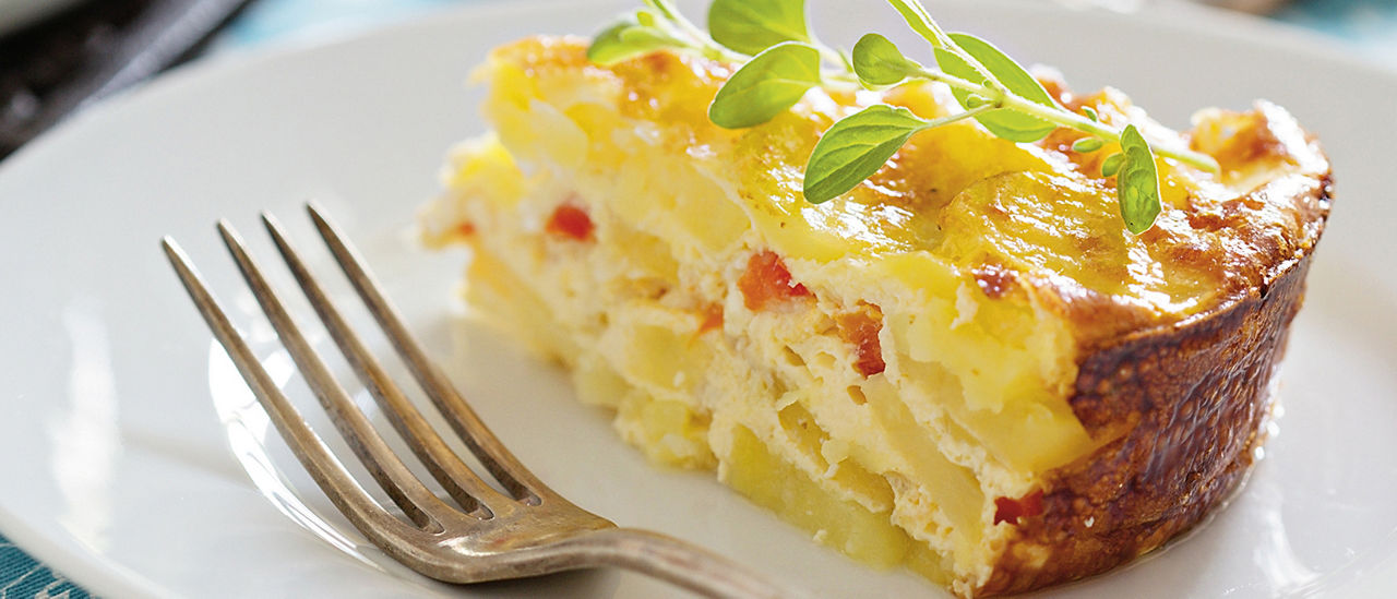 Aardappelgratin