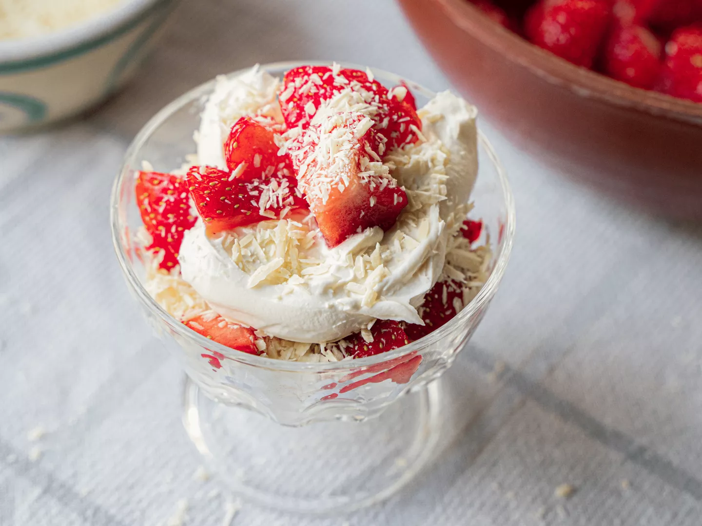 aardbeien trifle