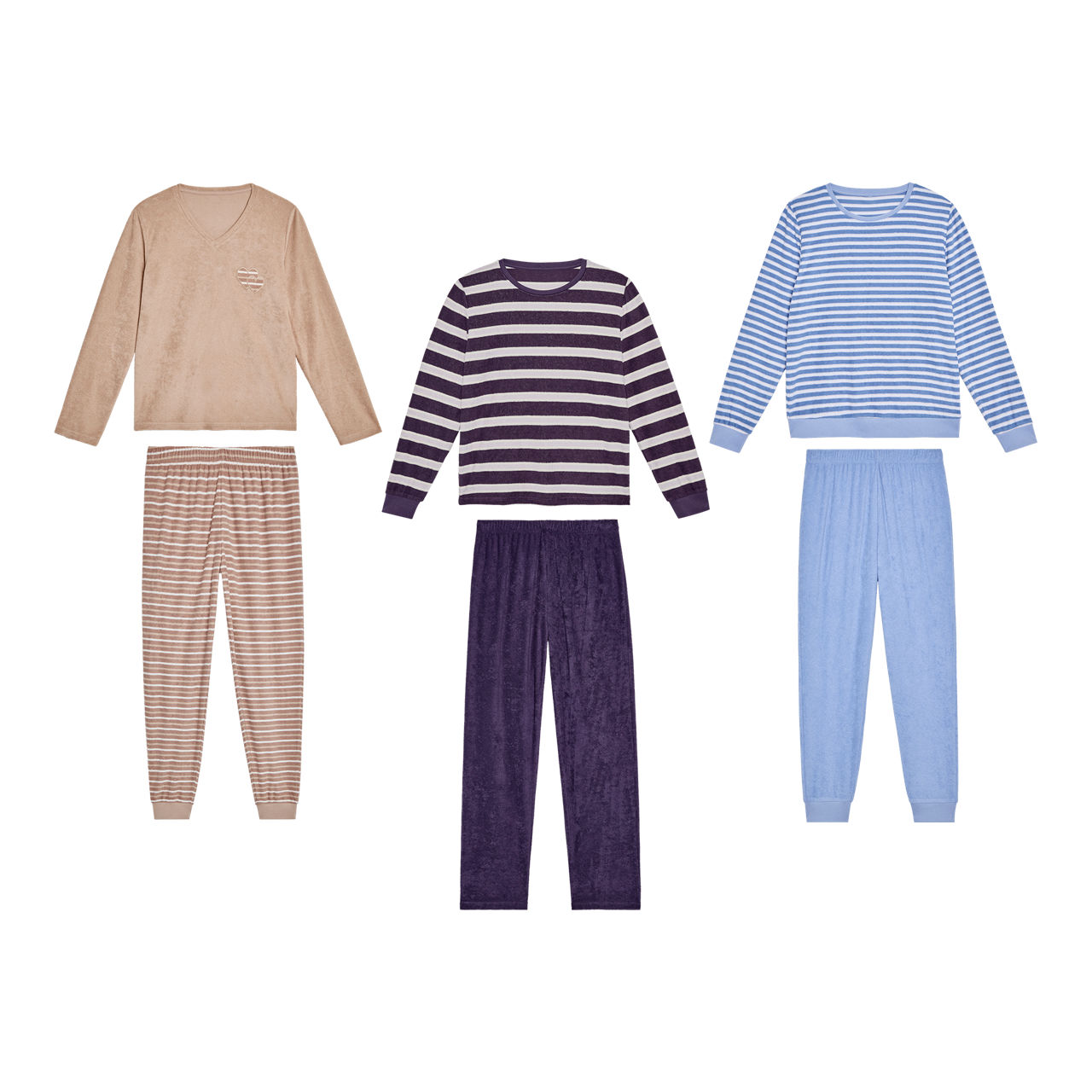UP2Fashion Badstof pyjama