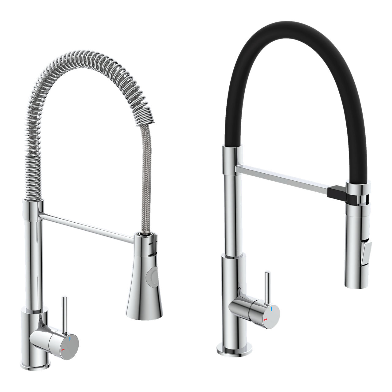 HOME CREATION Keukenmengkraan met handdouche