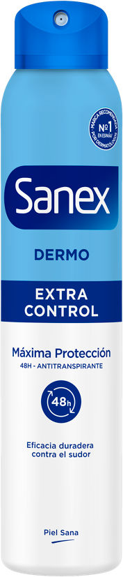 Desodorante extra control SANEX, spray 200 ml