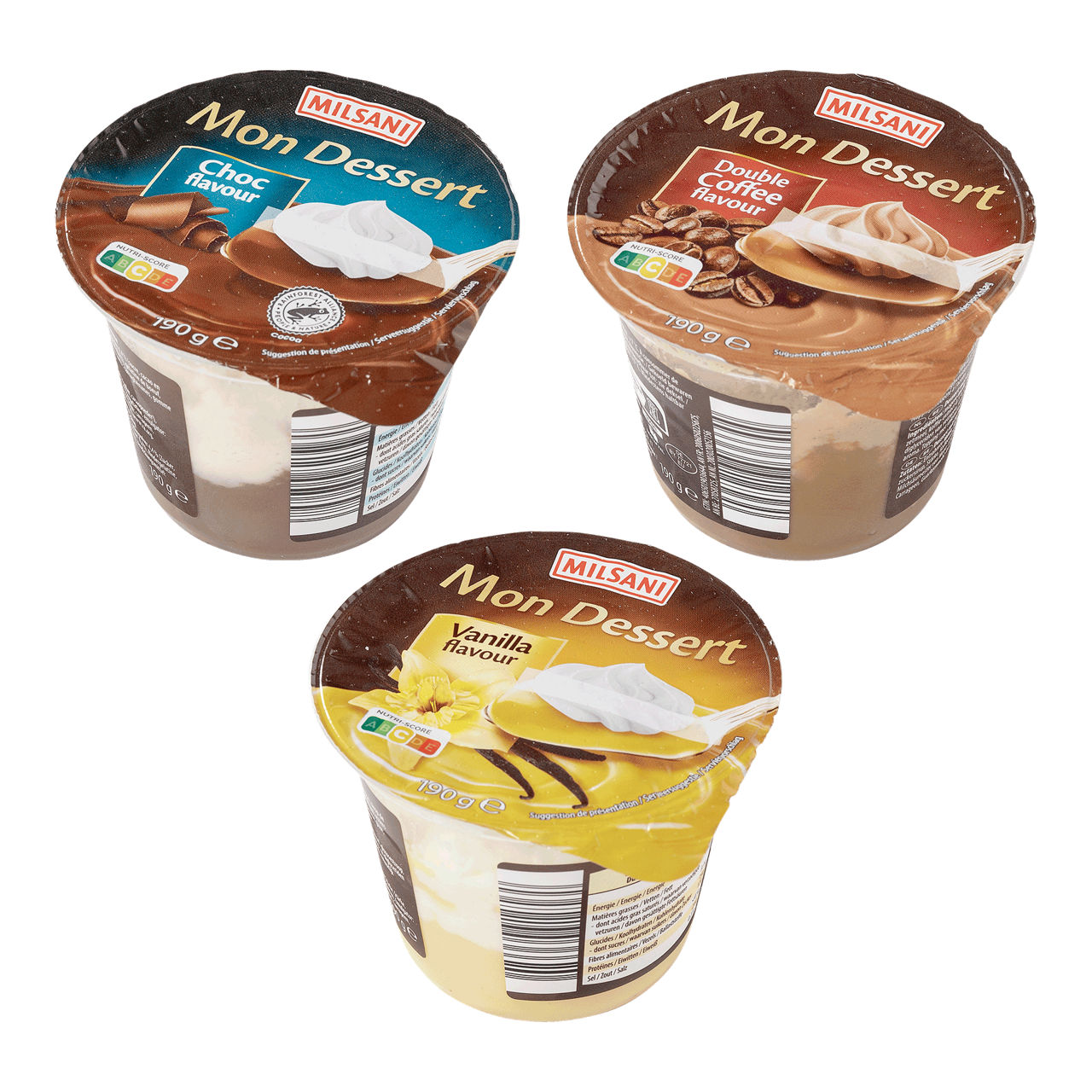 MILSANI® Dessert met roomtopping
