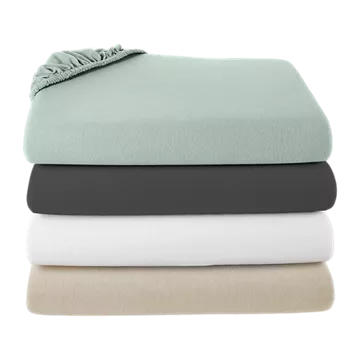 Jersey-Spannbetttuch, B x L: ca. 90–100 x 200 cm