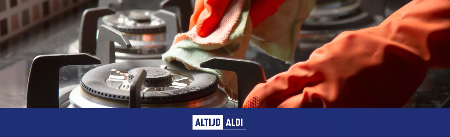 gasfornuis schoonmaken 