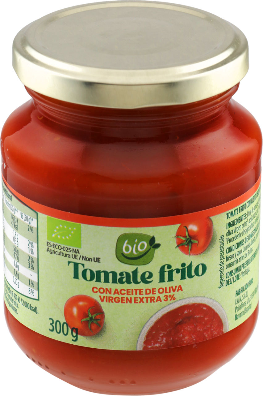Tomate frito ecológico 300 g