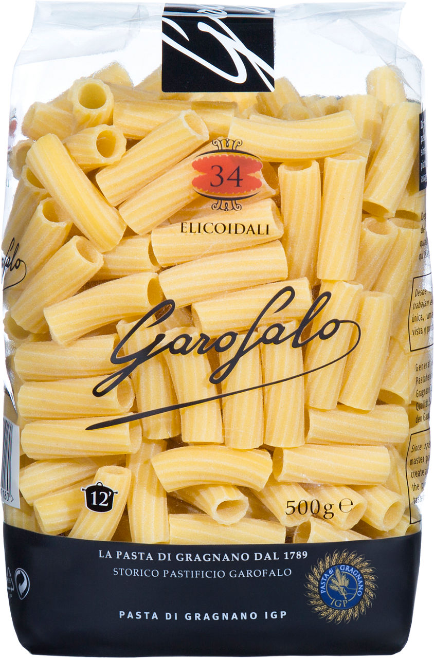 Pasta Elicoidale GAROFALO, paquete 500 g