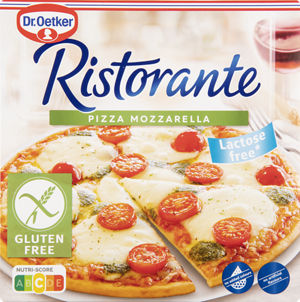 Pizza mozzarella sin gluten Dr. Oetker