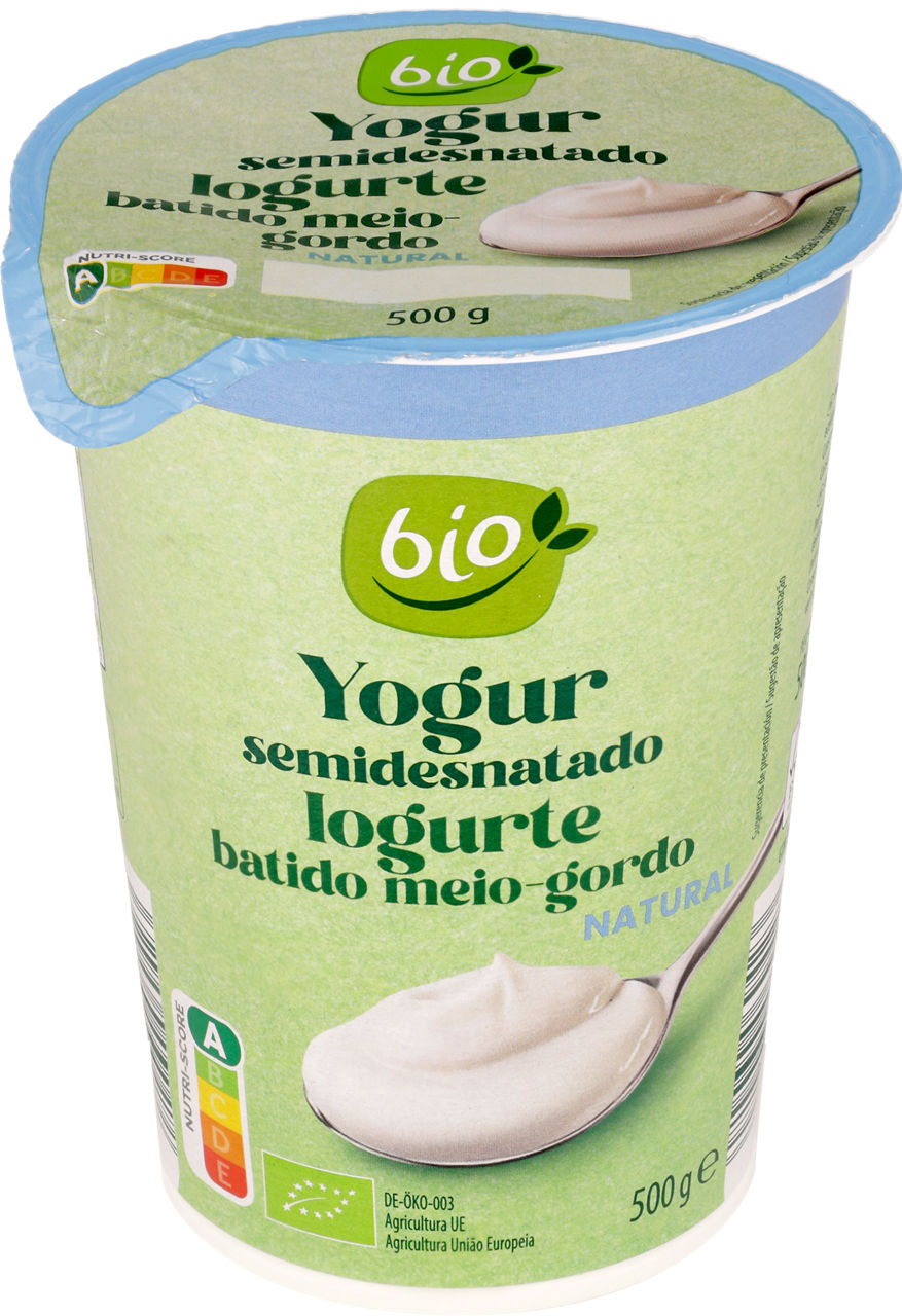 Yogur natural ecológico semidesnatado XXL GUTBIO