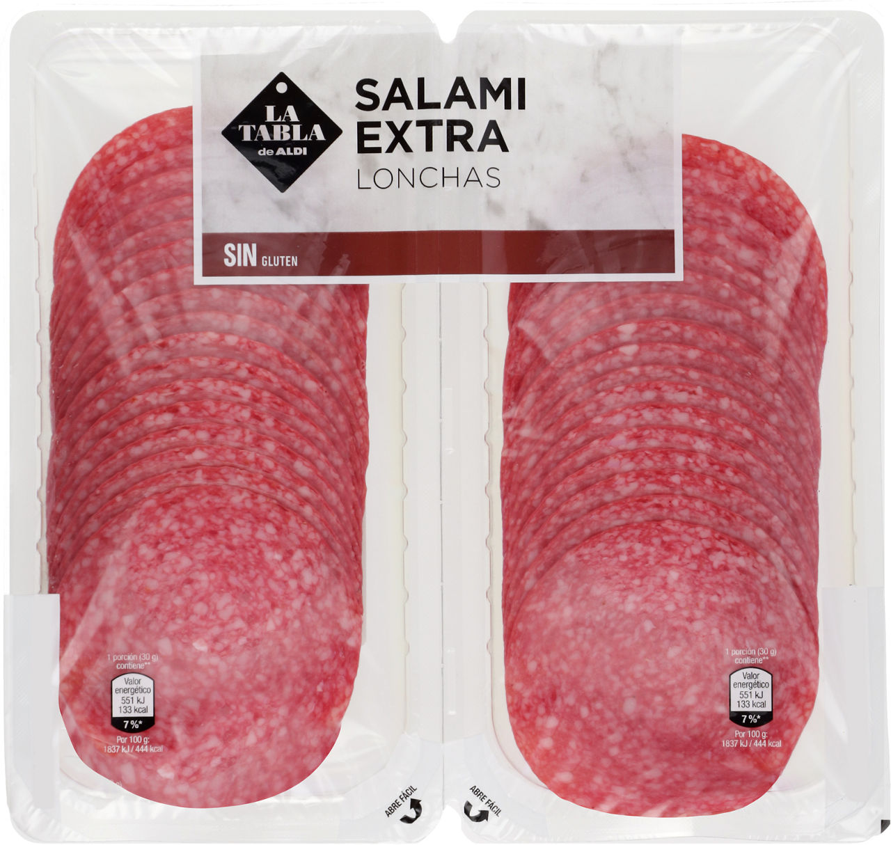 Salami loncheado LA TABLA