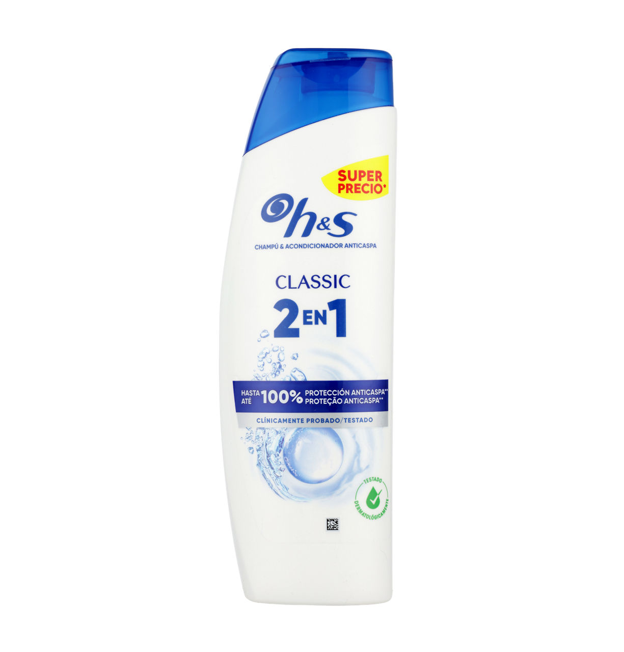 Champú anticaspa classic 2en1 250 ml