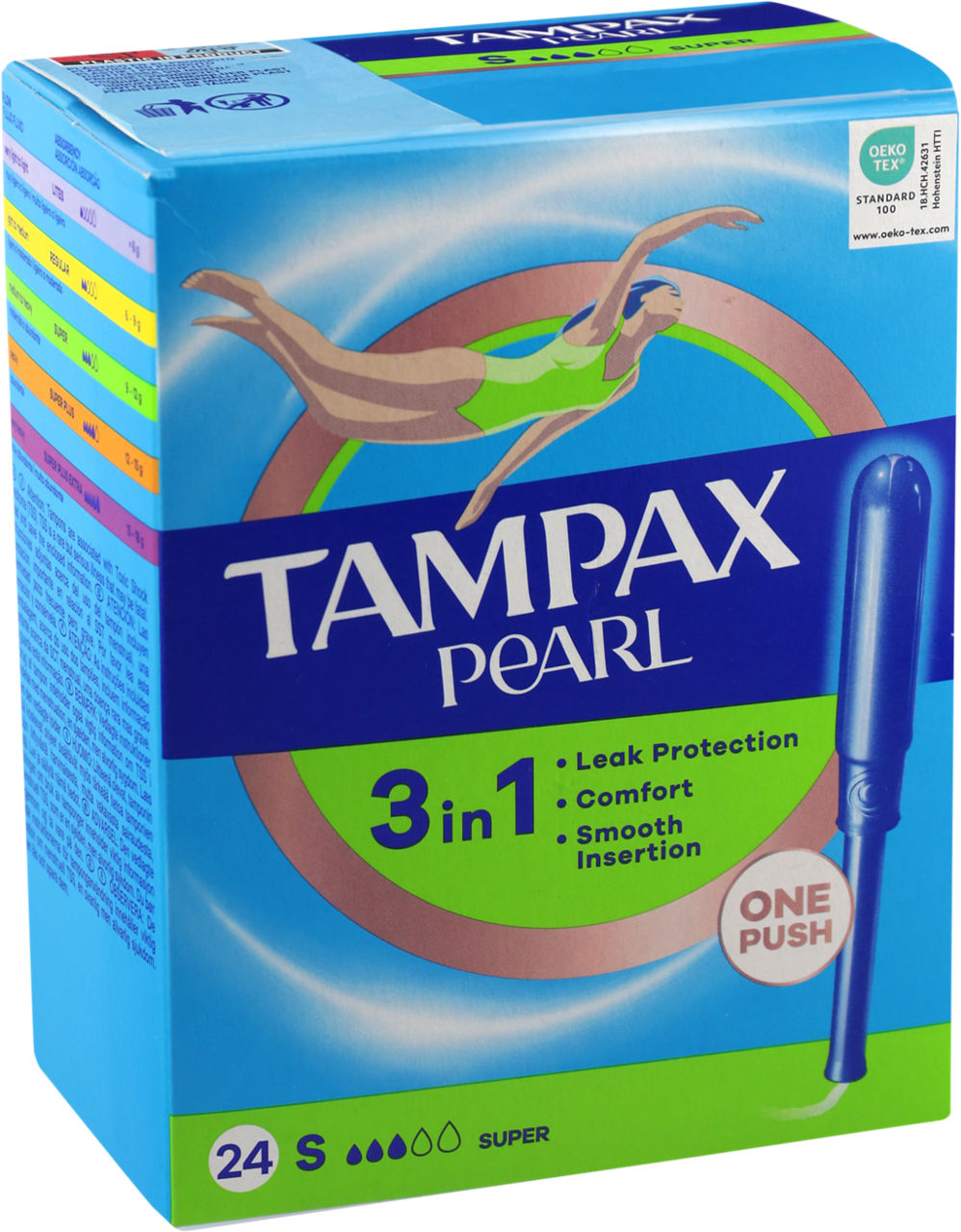 Tampax pearl super. 24 unidades