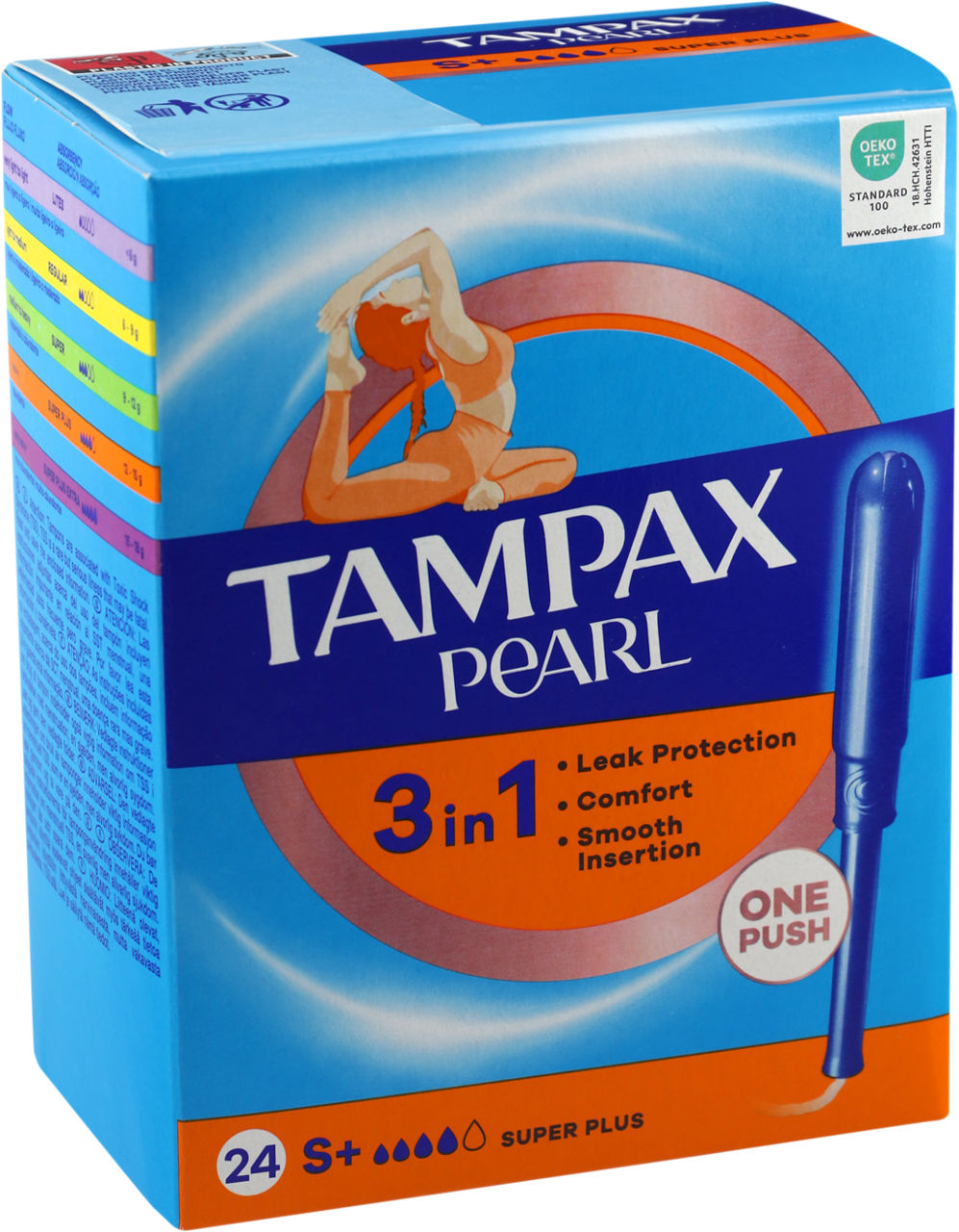 Tampones pearl super plus 24 unidades