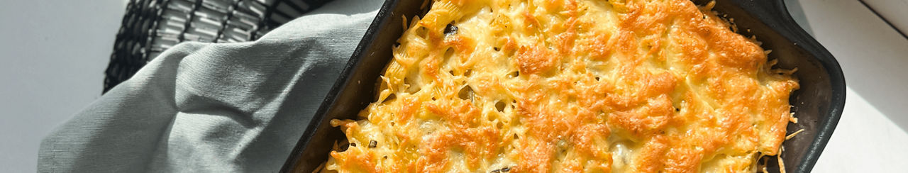 Pasta pesto ovenschotel 