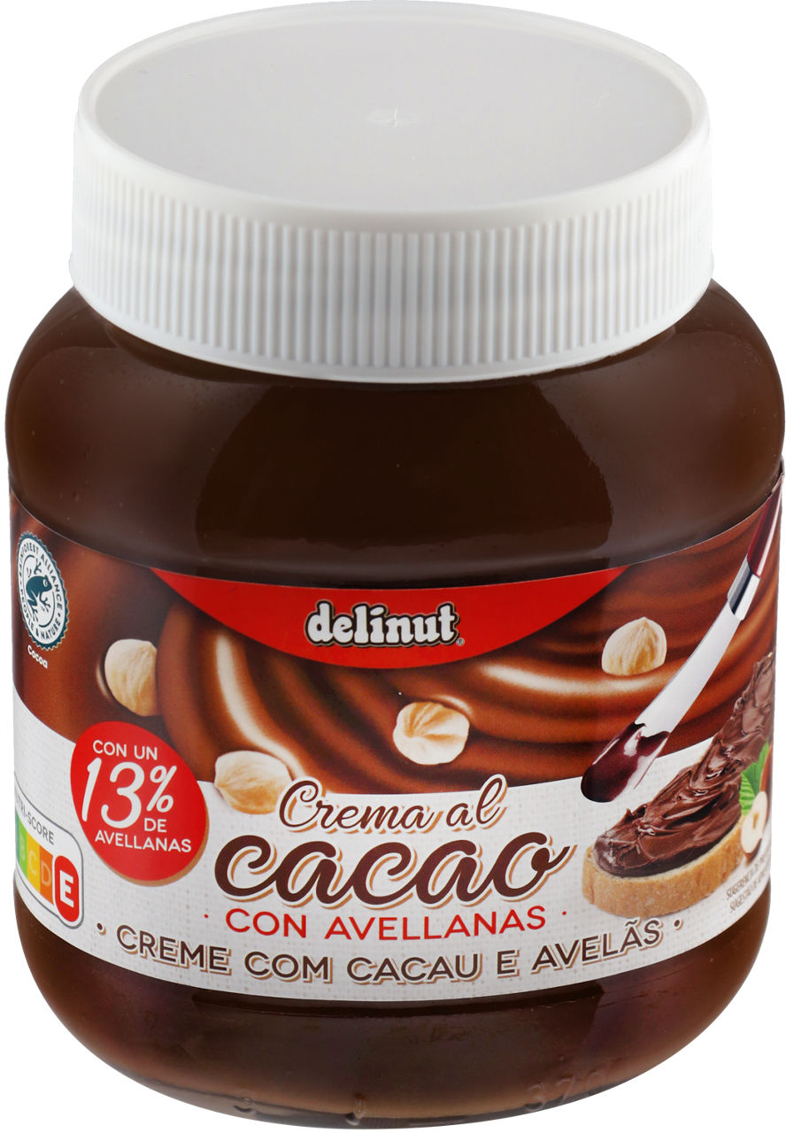 Crema de cacao y avellanas 400 g