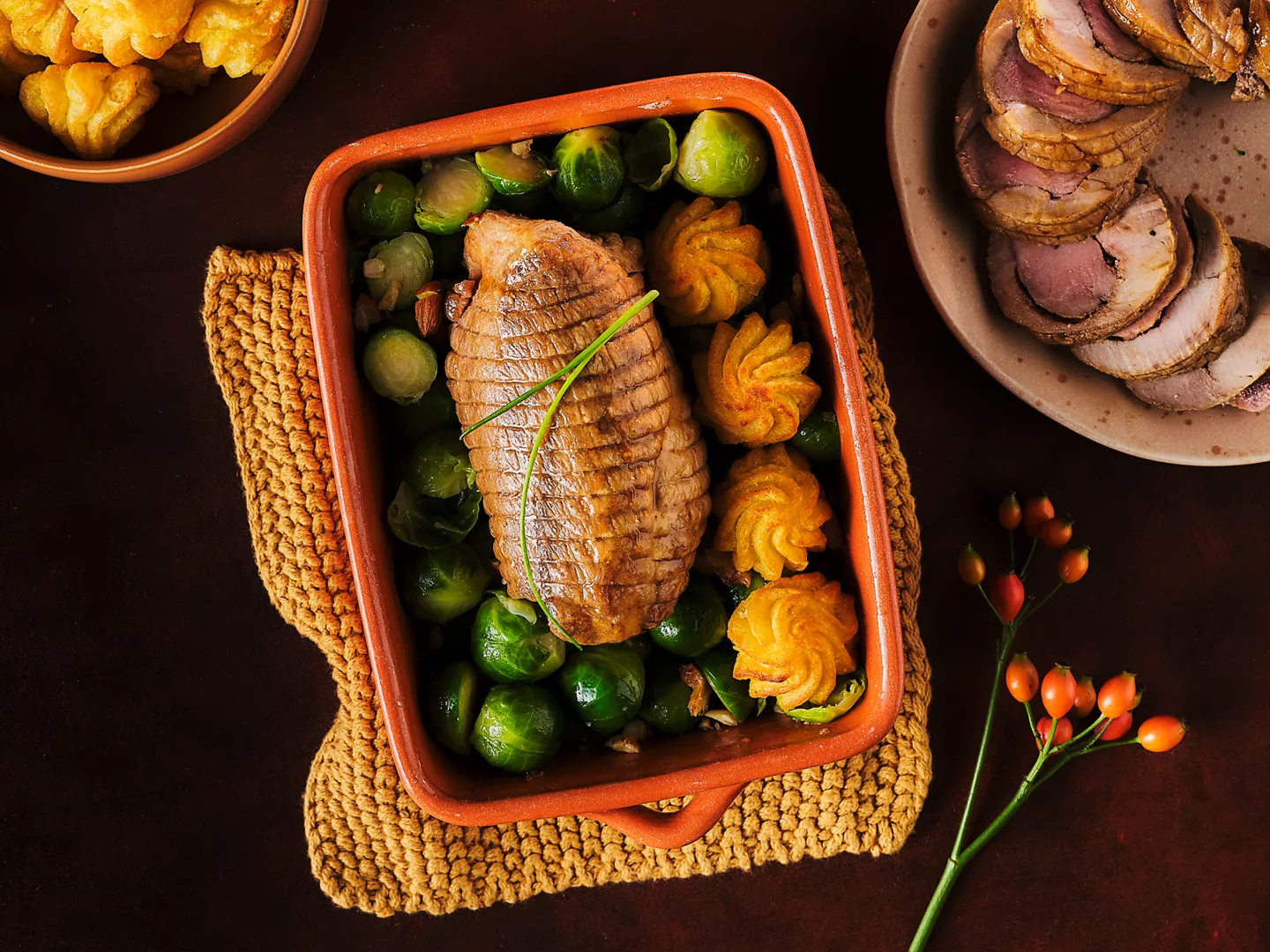 Varkensrollade uit de oven bij ALDI