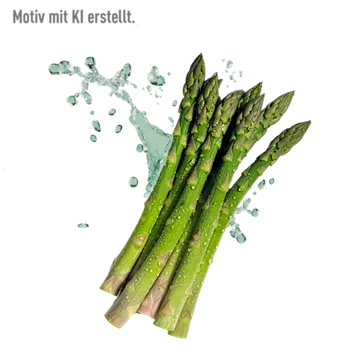 Spargel grün
