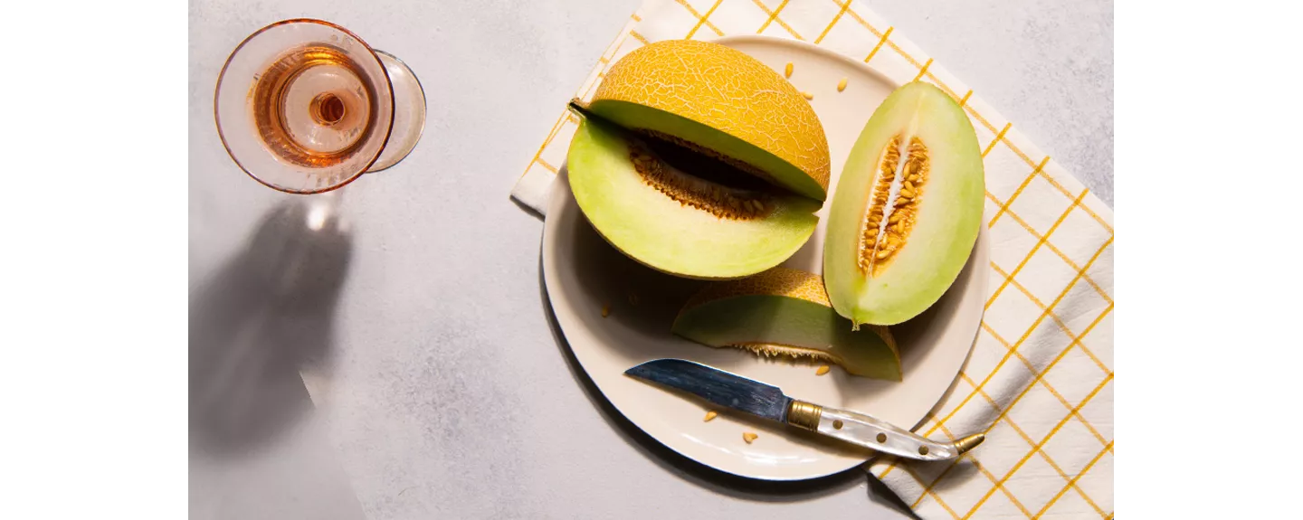 Melón cortado a trozos después de saber cómo escogerlo