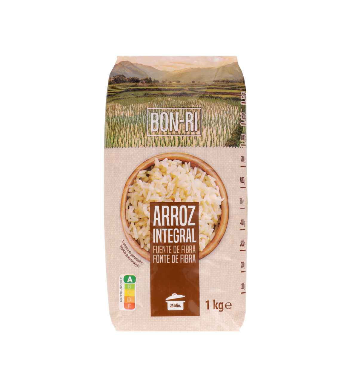 Arroz integral 1 kg