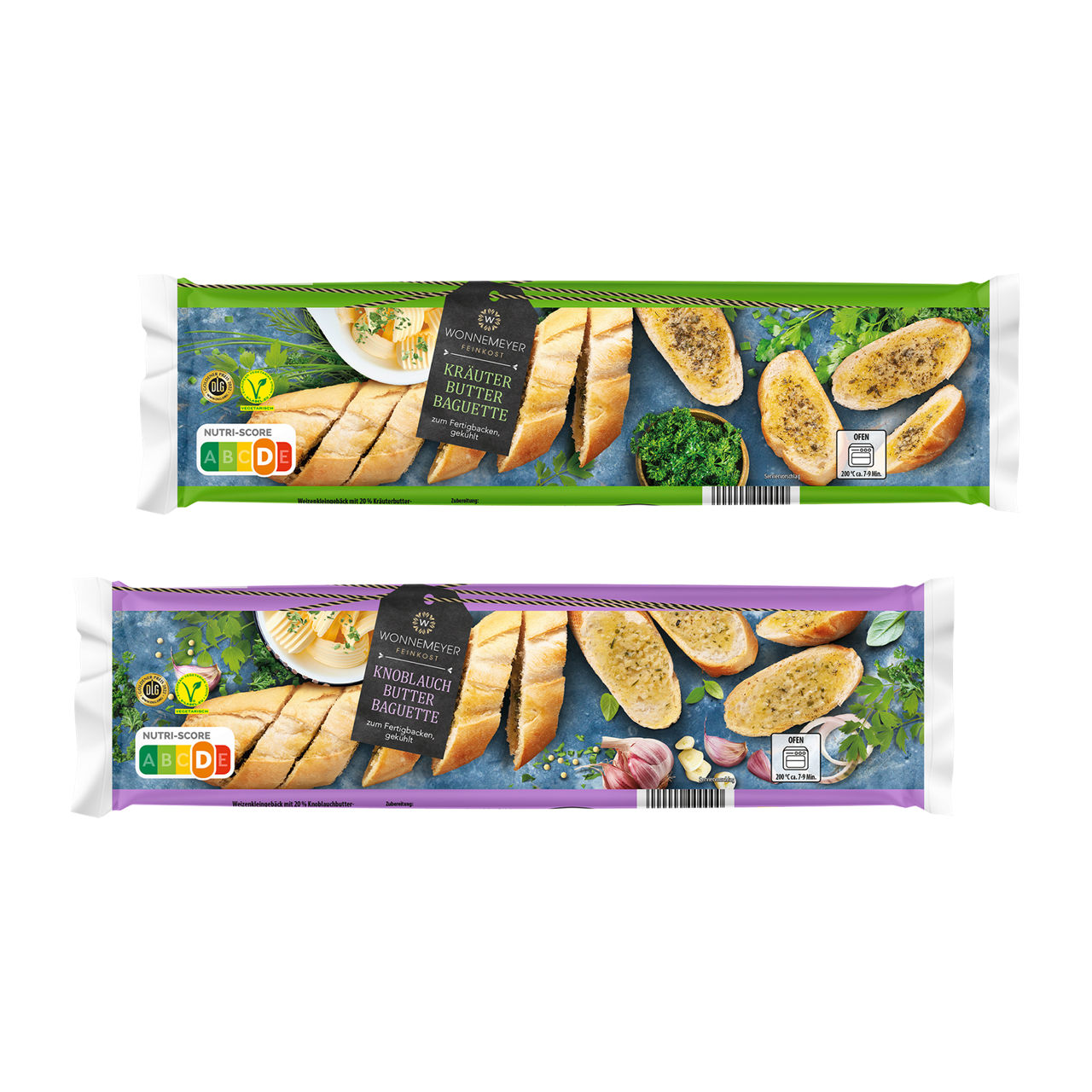 Gewürzbutter-Baguette