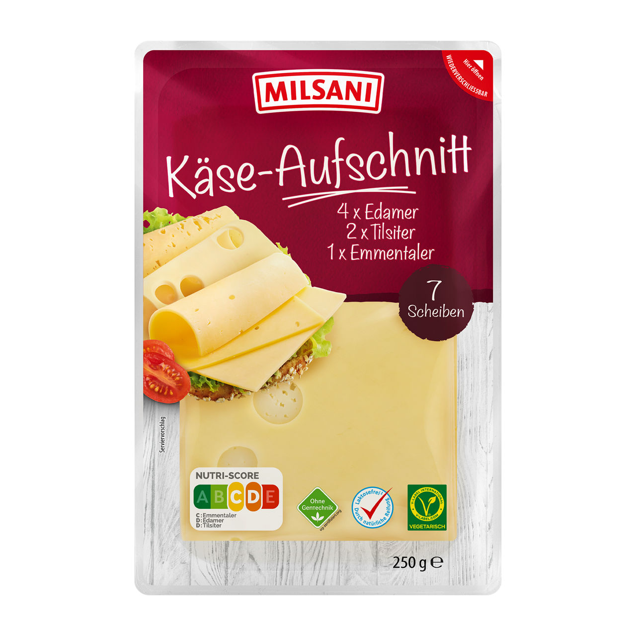 Käse-Aufschnitt