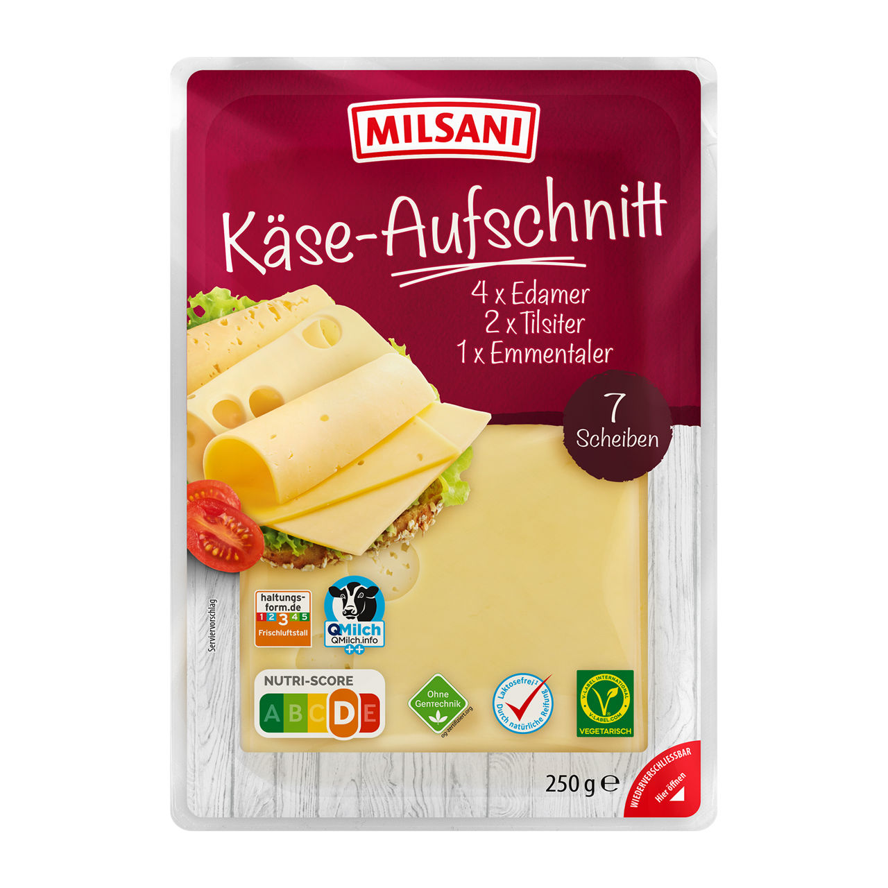 Käse-Aufschnitt