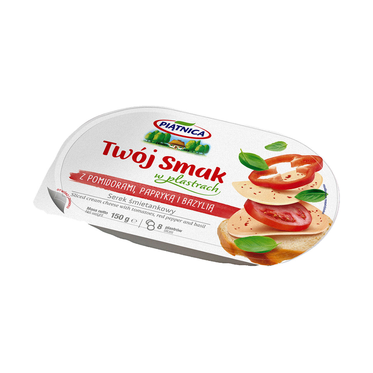 Serek śmietankowy Twój Smak w plastrach