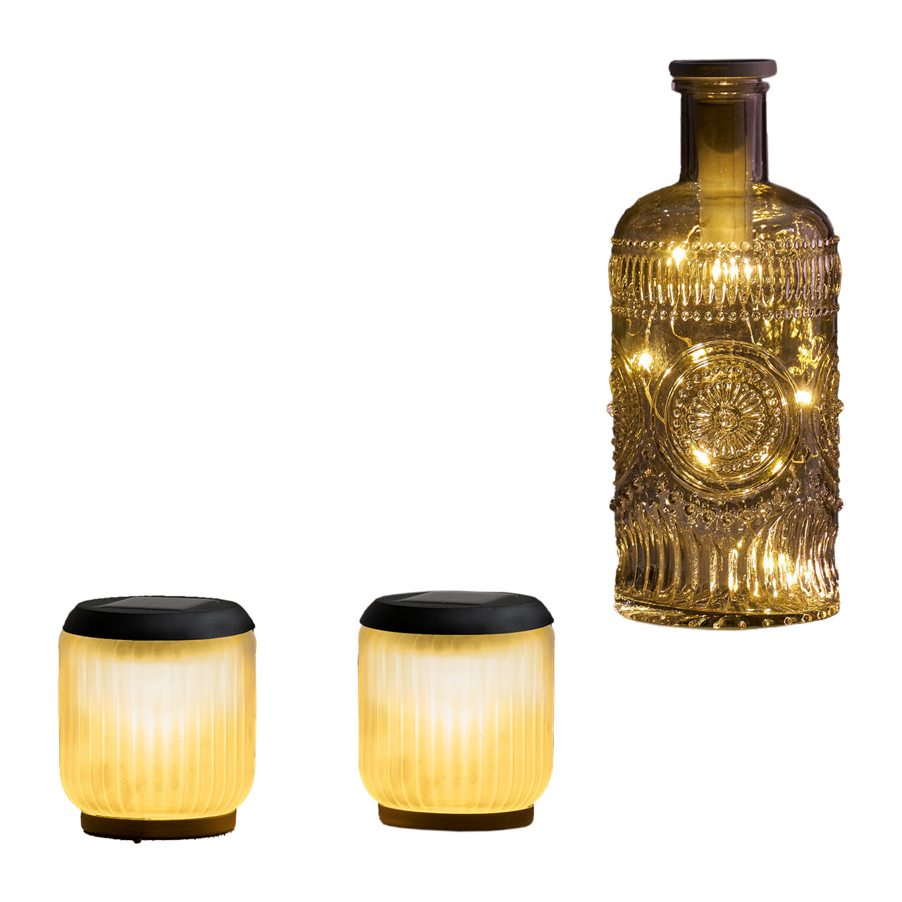  Solar-Glasleuchte(n)