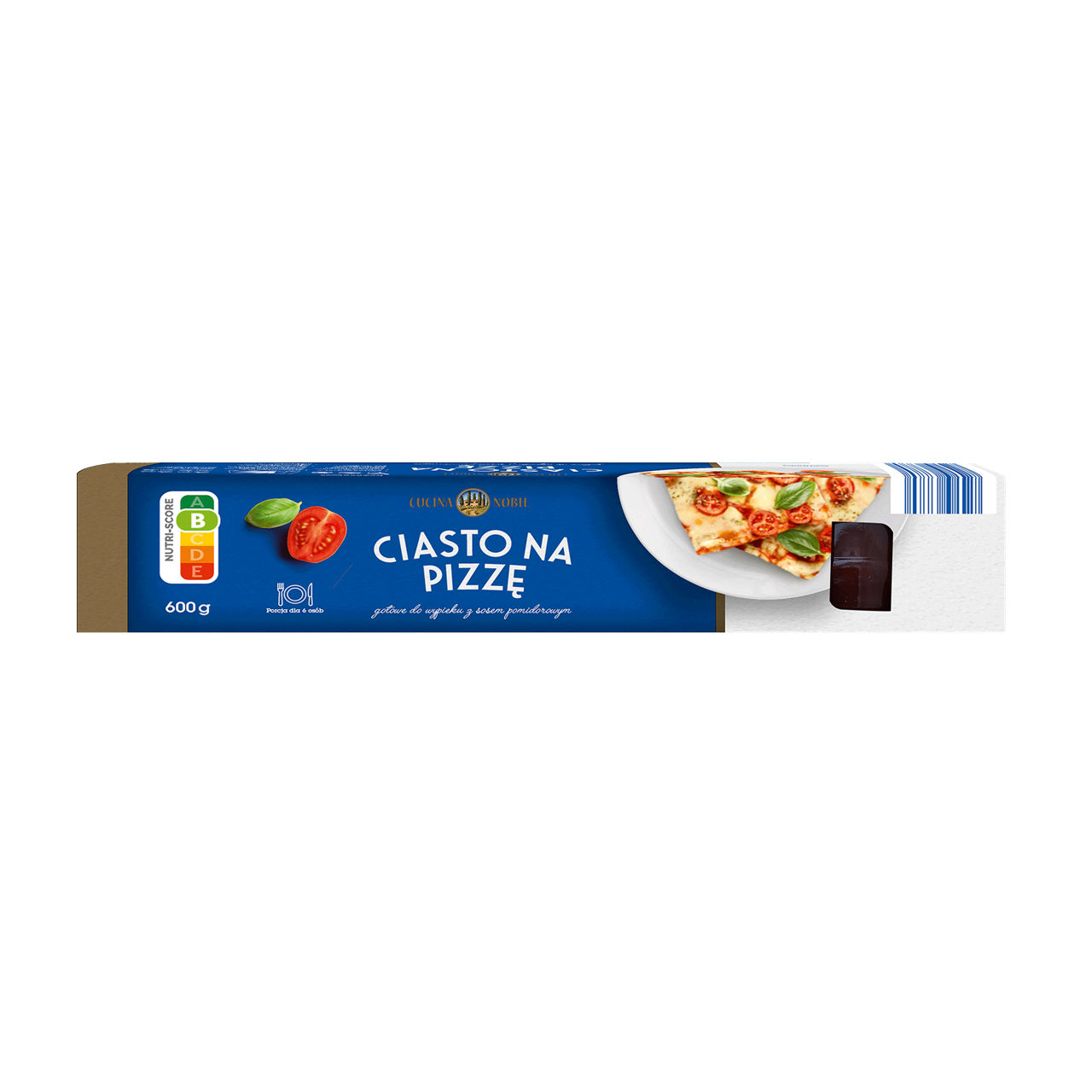 Ciasto na pizzę z sosem pomidorowym